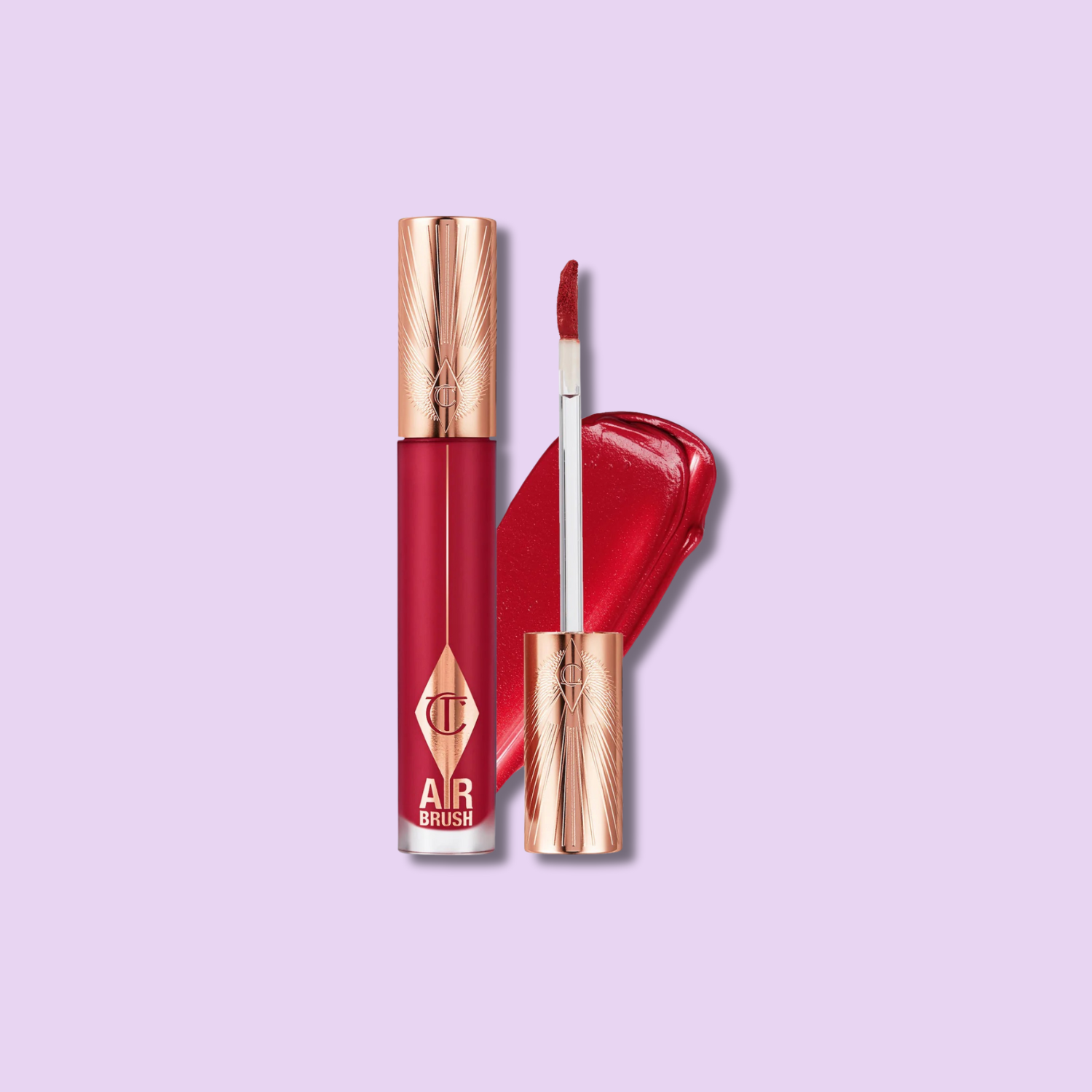 Charlotte Tilbury Airbrush Lip Blur in Ruby Red